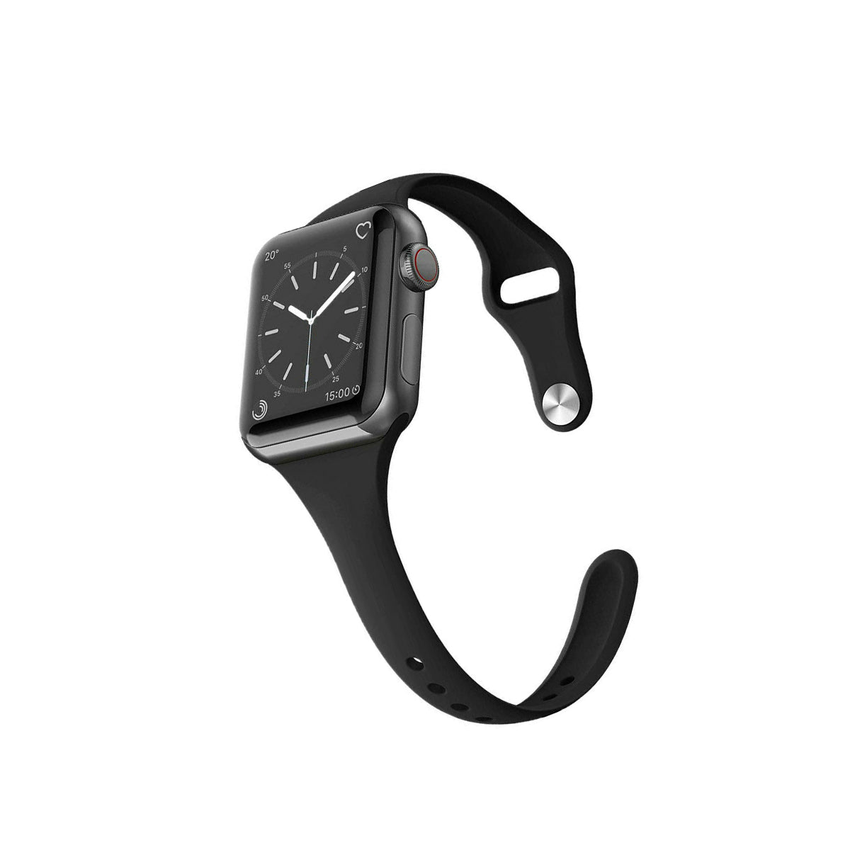 Slim Steel Mesh Band Women Strap for Apple Watch 9 8 7 6 5 4 3 SE  40/44/41/45mm